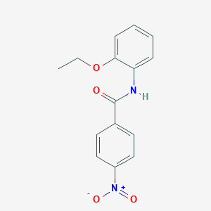 molecular formula C15H14N2O4 B291913 N-(2-ethoxyphenyl)-4-nitrobenzamide 