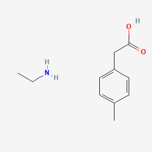 (4-Methylphenyl)acetic acid-ethanamine (1:1)