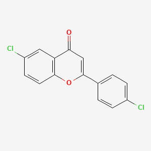 molecular formula C15H8Cl2O2 B2919265 4',6-二氯黄酮 CAS No. 36768-56-6