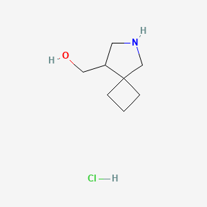 (6-Azaspiro[3.4]octan-8-yl)methanol hydrochloride