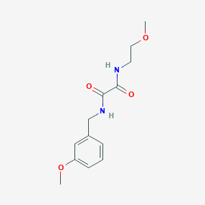 molecular formula C13H18N2O4 B2919364 N1-(3-methoxybenzyl)-N2-(2-methoxyethyl)oxalamide CAS No. 920347-71-3