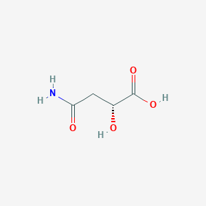 (2R)-4-amino-2-hydroxy-4-oxobutanoic acid