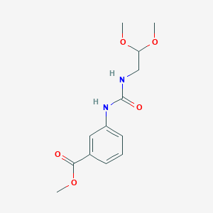 Methyl 3-{[(2,2-dimethoxyethyl)carbamoyl]amino}benzoate