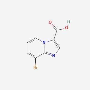 molecular formula C8H5BrN2O2 B2919493 8-Bromoimidazo[1,2-A]pyridine-3-carboxylic acid CAS No. 1159831-04-5