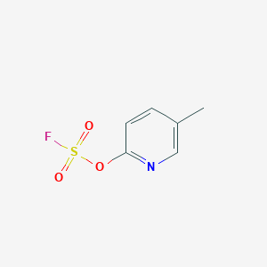 Fluorosulfuric acid, 5-methyl-2-pyridinyl ester