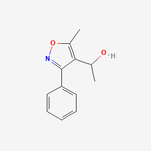 1-(5-Methyl-3-phenylisoxazol-4-yl)ethanol