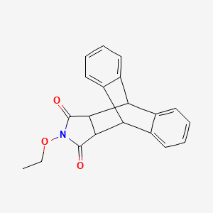 17-ethoxy-17-azapentacyclo[6.6.5.0^{2,7}.0^{9,14}.0^{15,19}]nonadeca-2(7),3,5,9(14),10,12-hexaene-16,18-dione