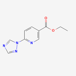 ethyl 6-(1H-1,2,4-triazol-1-yl)nicotinate