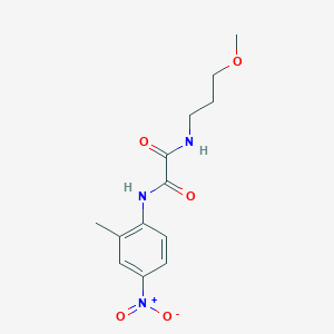 N1-(3-methoxypropyl)-N2-(2-methyl-4-nitrophenyl)oxalamide