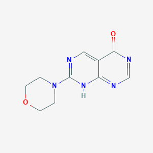 molecular formula C10H11N5O2 B291970 2-morpholin-4-yl-1H-pyrimido[4,5-d]pyrimidin-5-one 