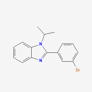 2-(3-Bromophenyl)-1-propan-2-ylbenzimidazole