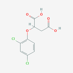 molecular formula C10H8Cl2O5 B2919813 2-(2,4-dichlorophenoxy)butanedioic Acid CAS No. 860427-12-9