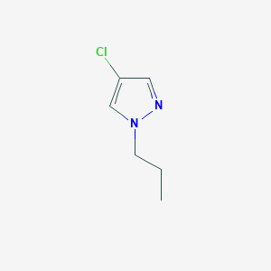 molecular formula C6H9ClN2 B2919860 4-Chloro-1-propylpyrazole CAS No. 1204901-63-2