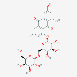 molecular formula C27H30O15 B2919917 Emodin-1-O-beta-gentiobioside CAS No. 849789-95-3