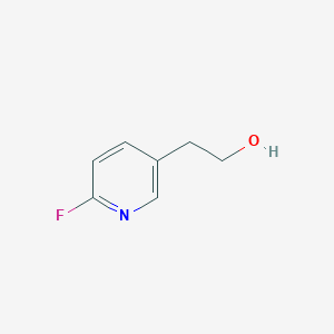 molecular formula C7H8FNO B2919928 2-(6-氟吡啶-3-基)乙醇 CAS No. 1000549-35-8