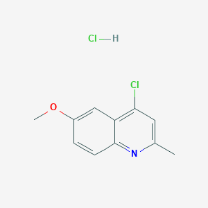 4-Chloro-6-methoxy-2-methylquinoline hydrochloride