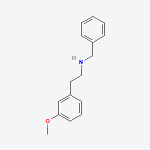 molecular formula C16H19NO B2920036 Benzyl[2-(3-methoxyphenyl)ethyl]amine CAS No. 55841-50-4