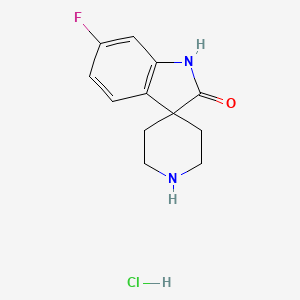 6-Fluorospiro[indoline-3,4'-piperidin]-2-one hydrochloride