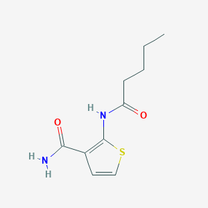2-Pentanamidothiophene-3-carboxamide