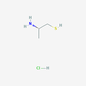molecular formula C3H10ClNS B2920227 (2S)-2-Aminopropane-1-thiol hydrochloride CAS No. 114179-96-3
