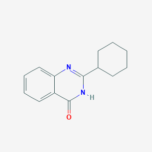 molecular formula C14H16N2O B2920251 2-环己基喹唑啉-4(3H)-酮 CAS No. 26059-80-3