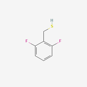 molecular formula C7H6F2S B2920263 (2,6-Difluorophenyl)methanethiol CAS No. 878204-82-1