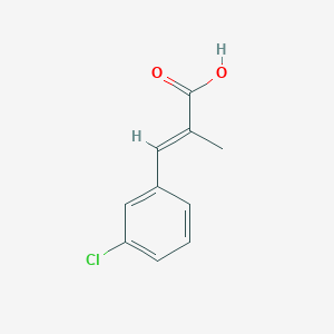 (E)-3-(3-chlorophenyl)-2-methylprop-2-enoic acid