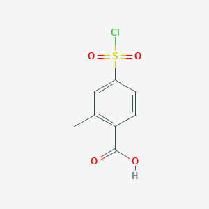 4-(Chlorosulfonyl)-2-methylbenzoic acid