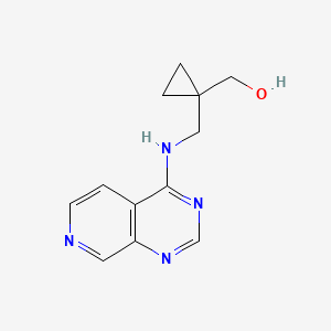 [1-[(Pyrido[3,4-d]pyrimidin-4-ylamino)methyl]cyclopropyl]methanol