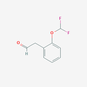 2-[2-(Difluoromethoxy)phenyl]acetaldehyde