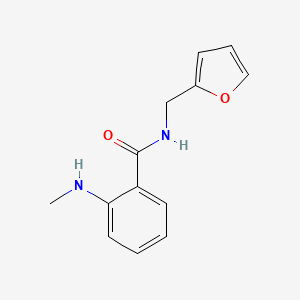 N-(furan-2-ylmethyl)-2-(methylamino)benzamide