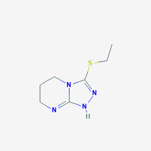 3-ethylsulfanyl-1,5,6,7-tetrahydro-[1,2,4]triazolo[4,3-a]pyrimidine