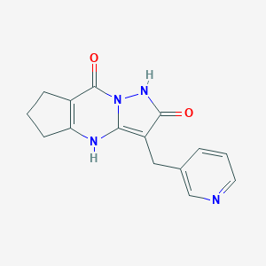 10-(Pyridin-3-ylmethyl)-1,8,12-triazatricyclo[7.3.0.03,7]dodeca-3(7),9-diene-2,11-dione