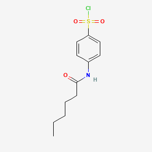 N-hexanoyl-sulfanilyl chloride