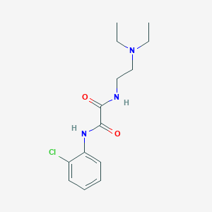 molecular formula C14H20ClN3O2 B2920552 N1-(2-氯苯基)-N2-(2-(二乙氨基)乙基)草酰胺 CAS No. 898375-26-3