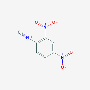 molecular formula C7H3N3O4 B2920601 1-Isocyano-2,4-dinitrobenzene CAS No. 255842-12-7