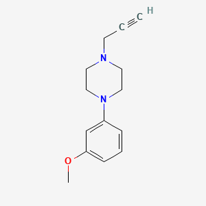 1-(3-Methoxyphenyl)-4-(prop-2-yn-1-yl)piperazine