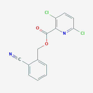 (2-Cyanophenyl)methyl 3,6-dichloropyridine-2-carboxylate
