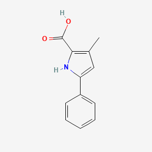 3-Methyl-5-phenyl-1H-pyrrole-2-carboxylic acid