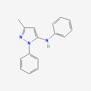 3-methyl-N,1-diphenyl-1H-pyrazol-5-amine