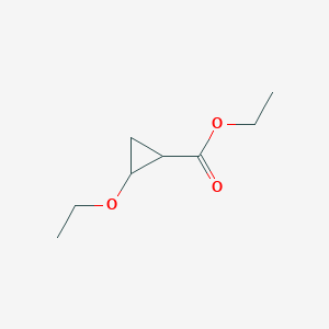 B2920844 Ethyl 2-ethoxycyclopropane-1-carboxylate CAS No. 5604-58-0