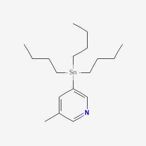 B2920866 3-Methyl-5-(tributylstannyl)pyridine CAS No. 167556-63-0