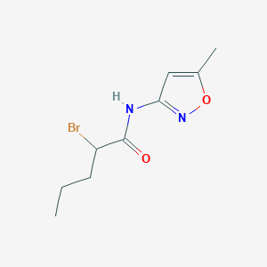 2-bromo-N-(5-methylisoxazol-3-yl)pentanamide