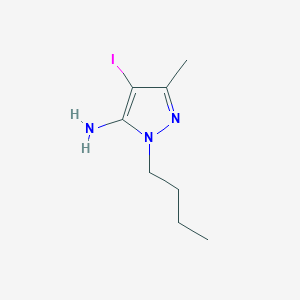 1-butyl-4-iodo-3-methyl-1H-pyrazol-5-amine