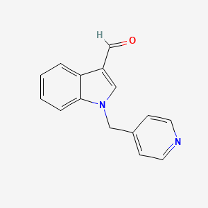 1-(4-Pyridylmethyl)indole-3-carbaldehyde