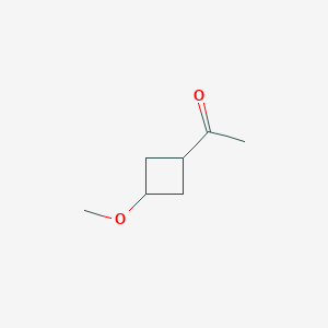 molecular formula C7H12O2 B2920954 1-(3-Methoxycyclobutyl)ethan-1-one CAS No. 1692624-10-4