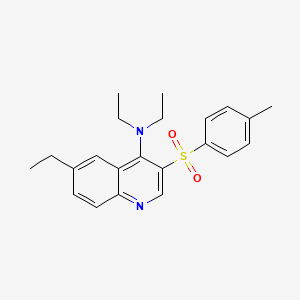 N,N,6-triethyl-3-tosylquinolin-4-amine