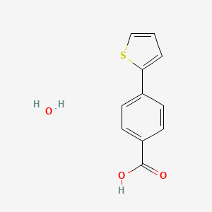 4-(Thiophen-2-yl)benzoic acid hydrate