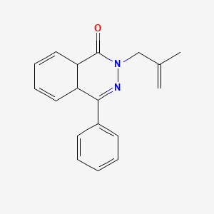 2-(2-methyl-2-propenyl)-4-phenyl-4a,8a-dihydro-1(2H)-phthalazinone