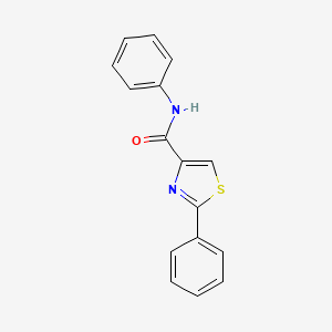 N,2-diphenyl-1,3-thiazole-4-carboxamide